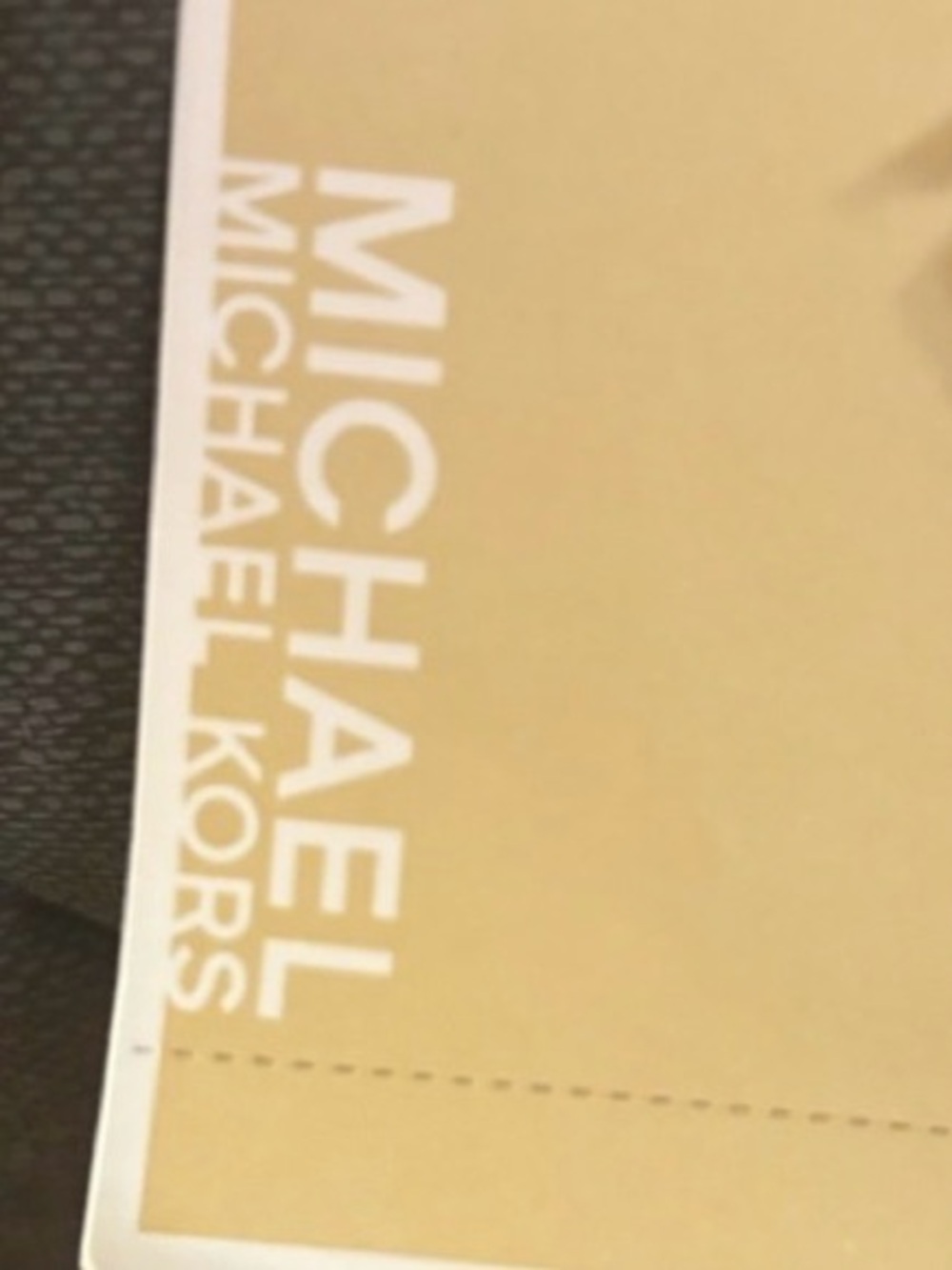 MICHAEL Michael Kors Purple MK Logo Scarf - Picture 5 of 5